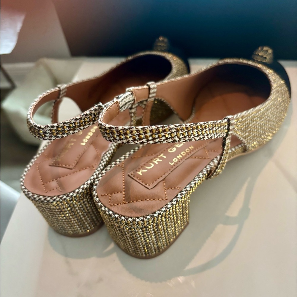 Kurt Geiger London / NIB SLOANE SLINGBACK HEEL 7.5 - Picture 10 of 13